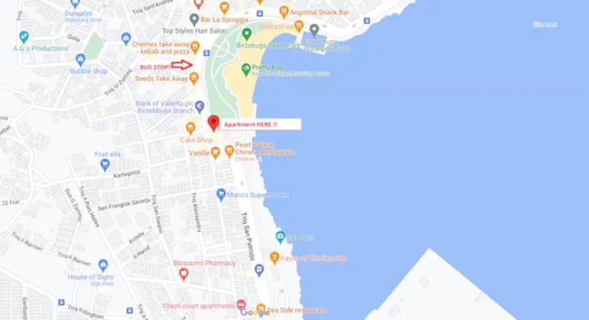Sea View Apartment Birżebbuġa Zewnętrze zdjęcie